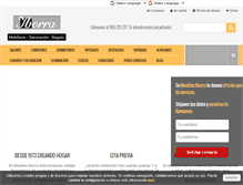 Tablet Screenshot of mueblesiborra.com